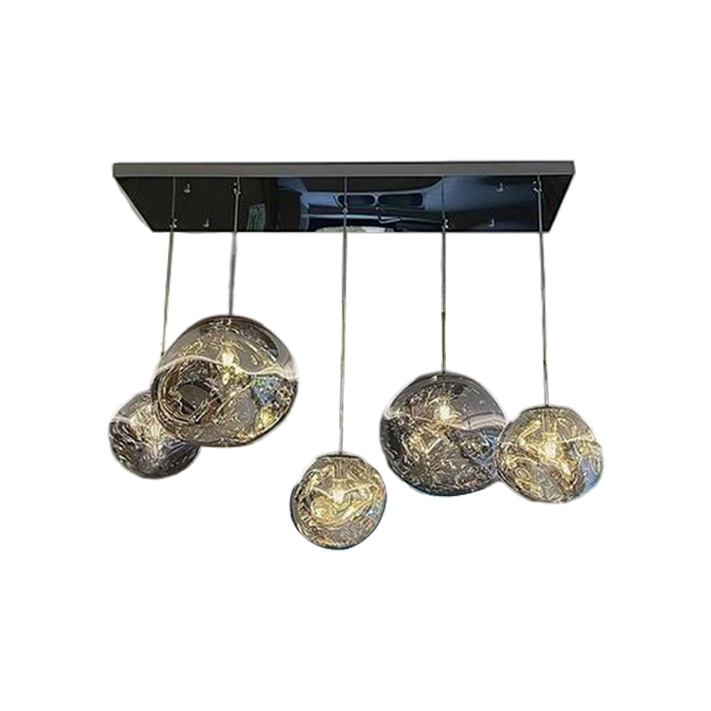 Multi-combination Pendant Lights Nordic Lava Lamp Villa Living Room Duplex Staircase Chandelier