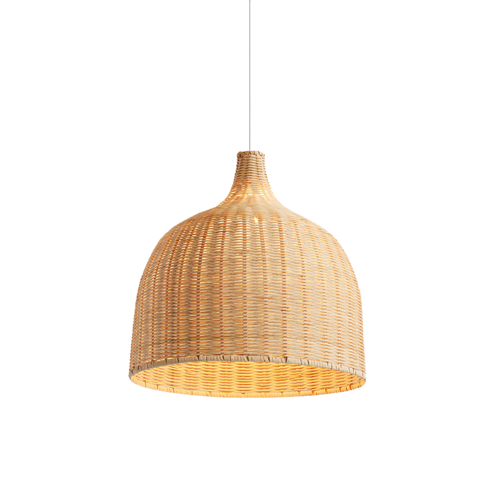 Bohemian Pendant Lampshade Rattan Woven Pendant Light