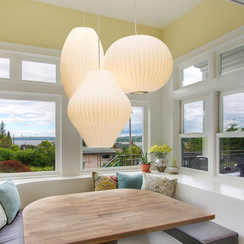 Nordic Italian Luxury Chandelier Restaurant Fabric Chandelier Living Room Staircase Lights