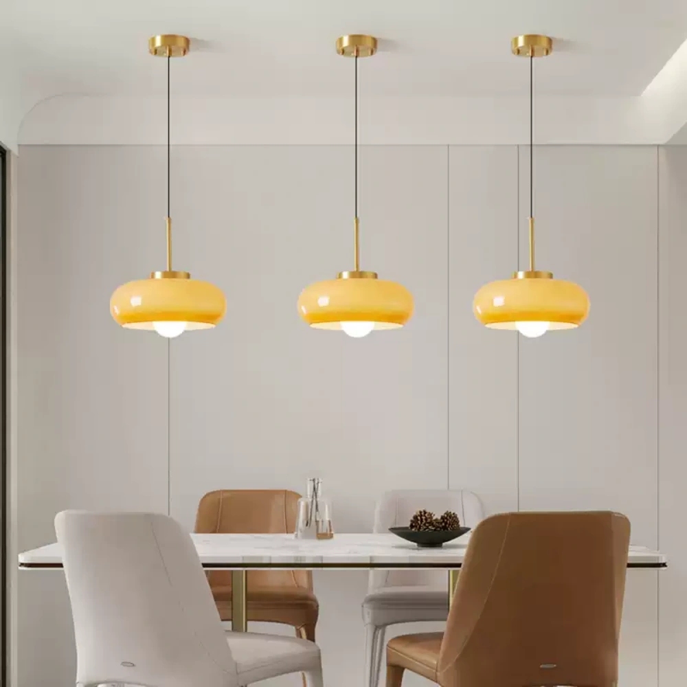 Bauhaus Caramel Corridor Dining Room Pendant Lights