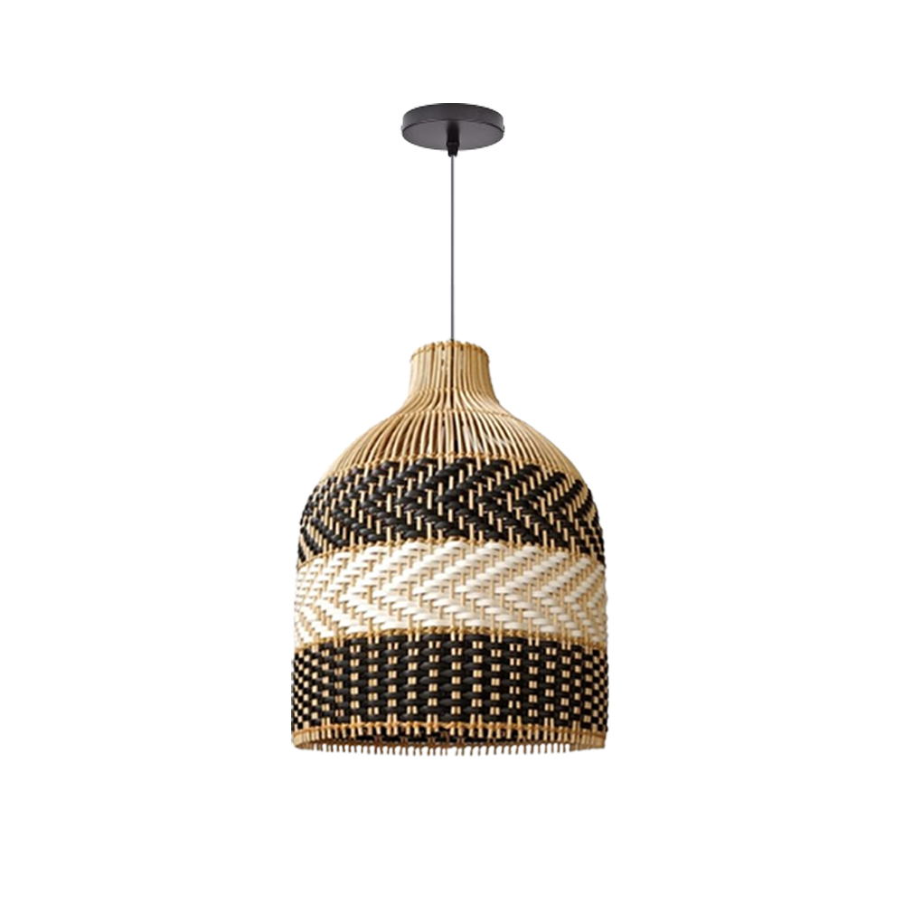 Handmade Rattan Pendant Light  Creative Design  Restaurant Lamps