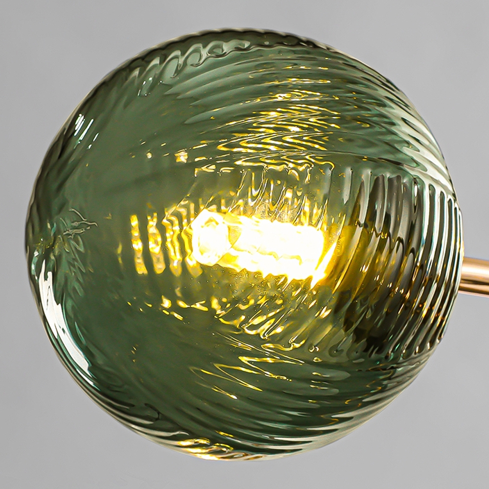 Magic Bean Glass Pendant Lamp Nordic Molecular Light Restaurant Living Room Chandelier