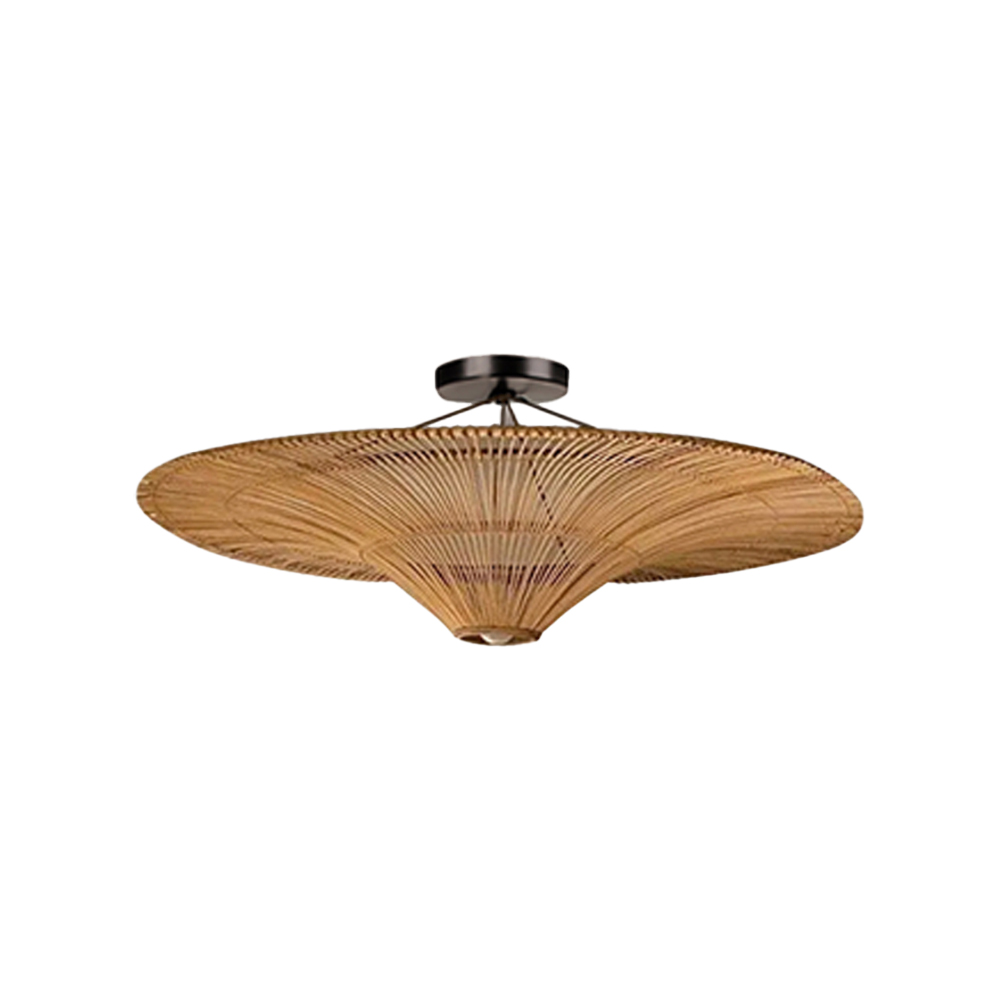 Handwoven Large Modern Rattan Pendant Light Ceiling Lampshade 100CM