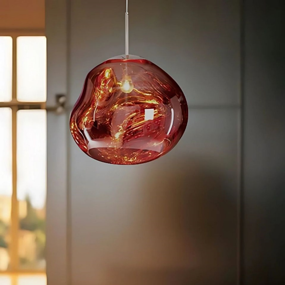 Designer Lava Chandelier Villa Loft Duplex Stairwell Pendant Light