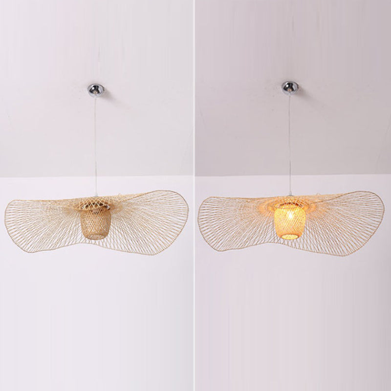 High Quality Wicker Pendant Lamp Bamboo Lampshade