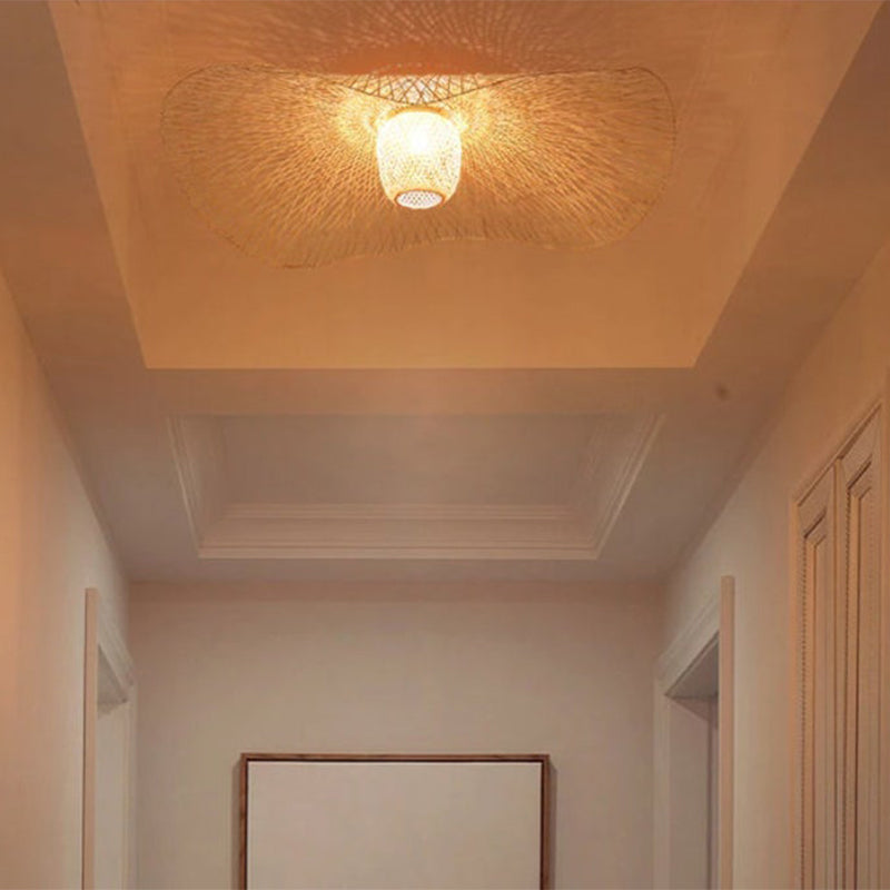 High Quality Wicker Pendant Lamp Bamboo Lampshade