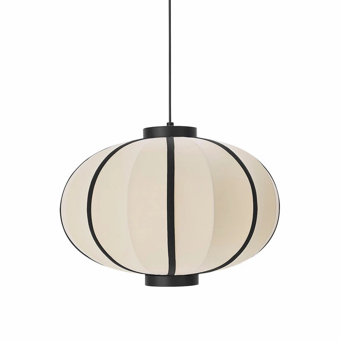 Simplicity Hanging Light with Fabric Lampshade