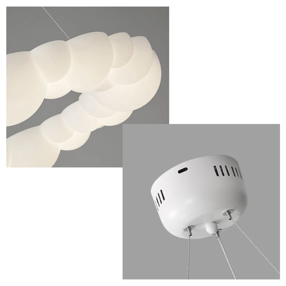 Creative Cloud Design Donut Style Pendant Lights