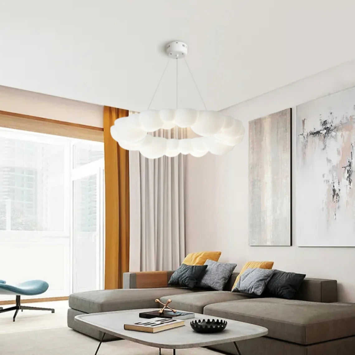 Creative Cloud Design Donut Style Pendant Lights