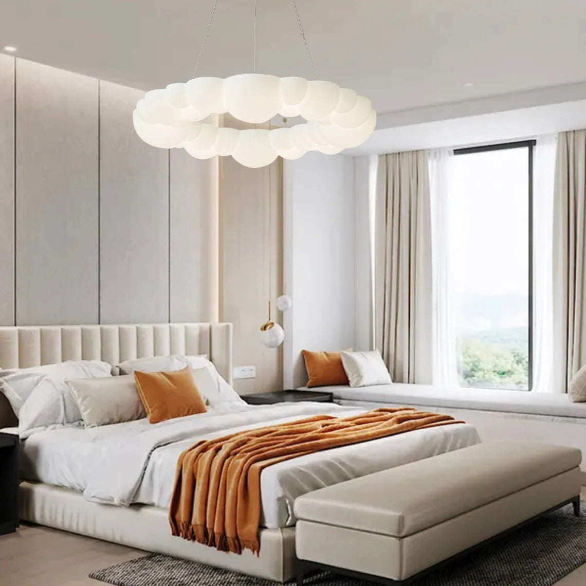 Creative Cloud Design Donut Style Pendant Lights