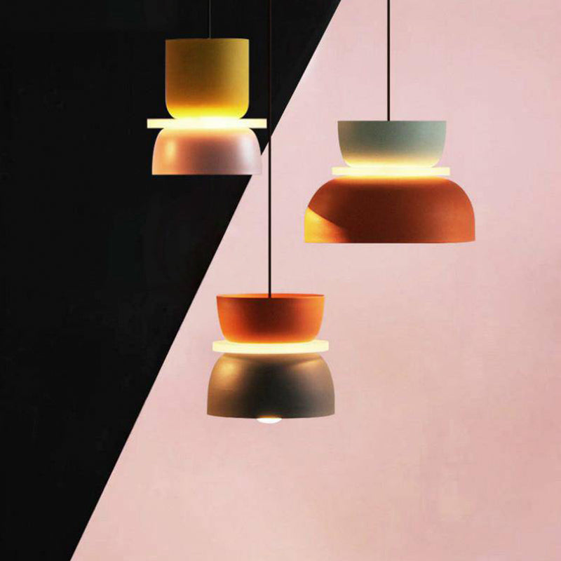 Color Block Pendant Light