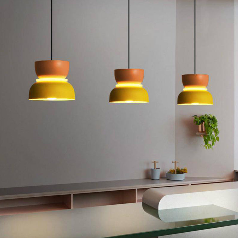 Color Block Pendant Light