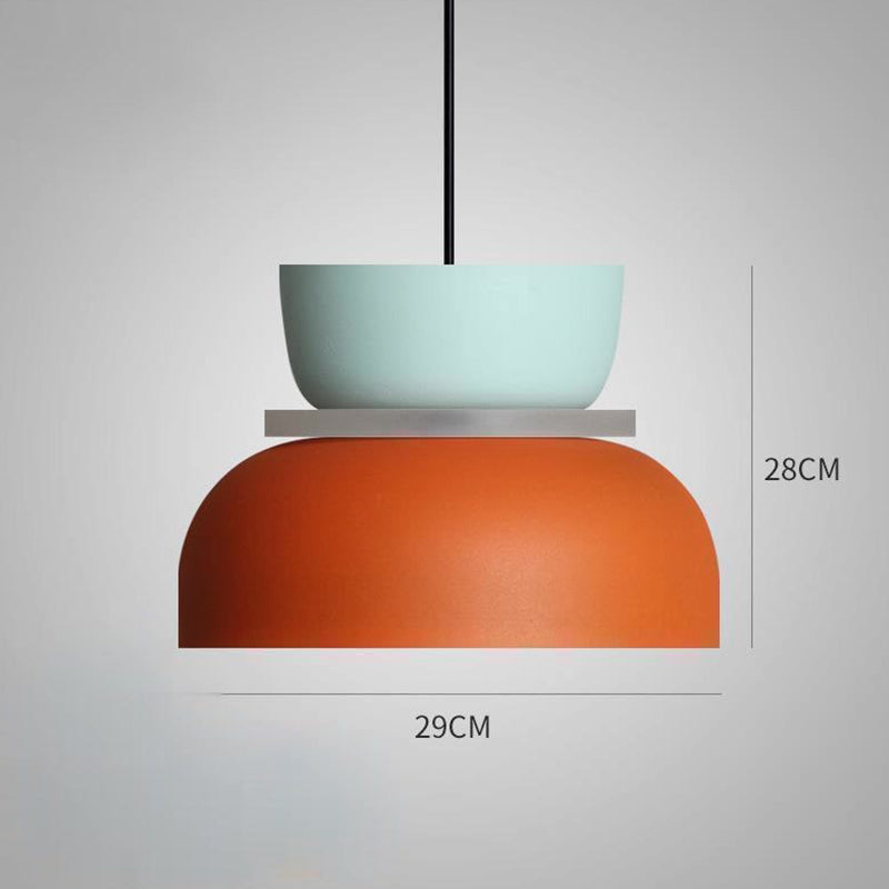 Color Block Pendant Light