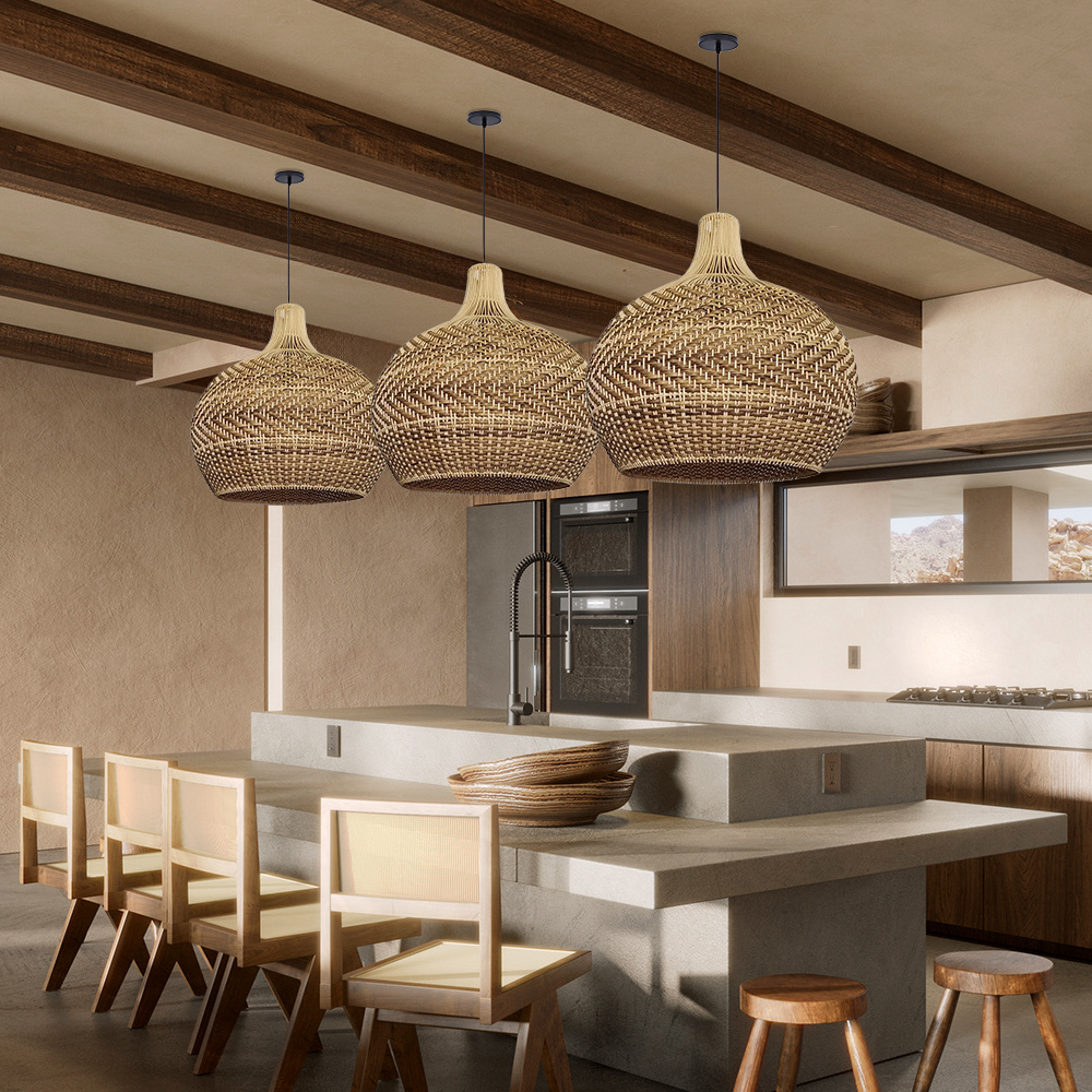 Rattan Pendant Light Interior Design