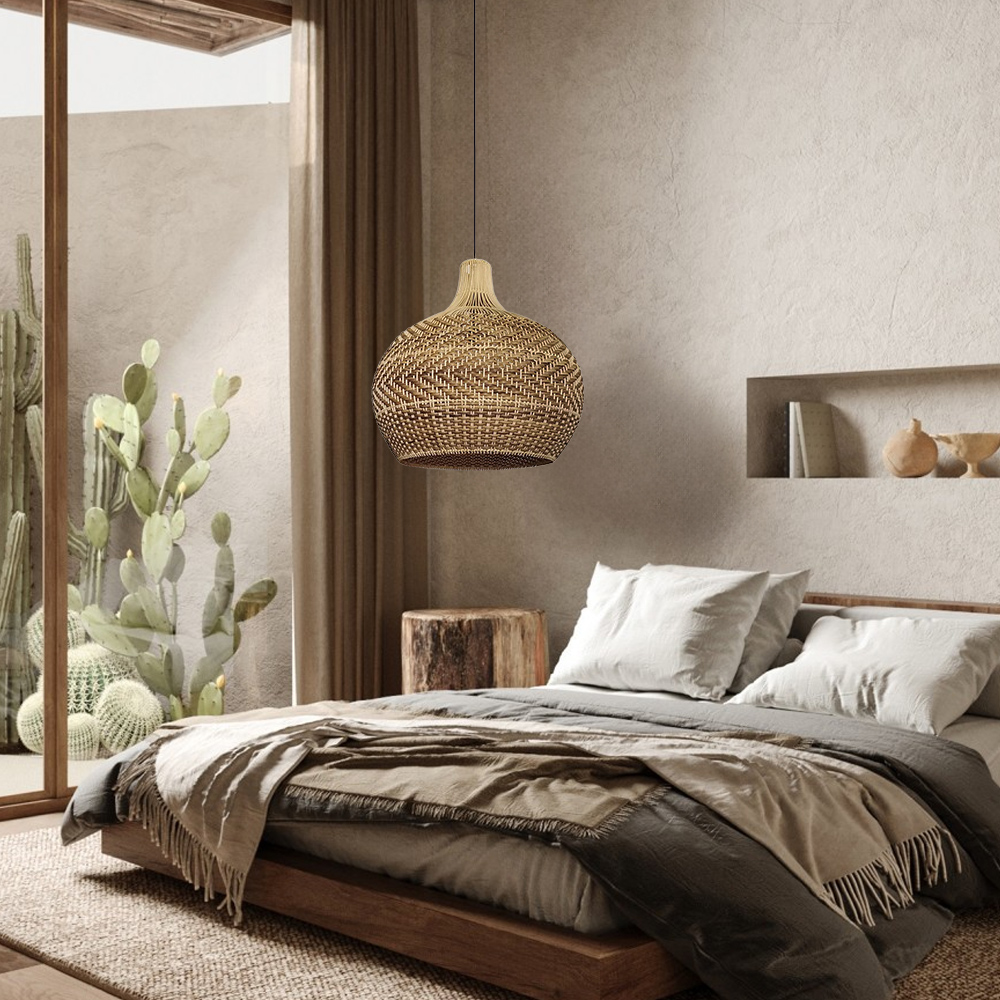 Rattan Pendant Light Interior Design