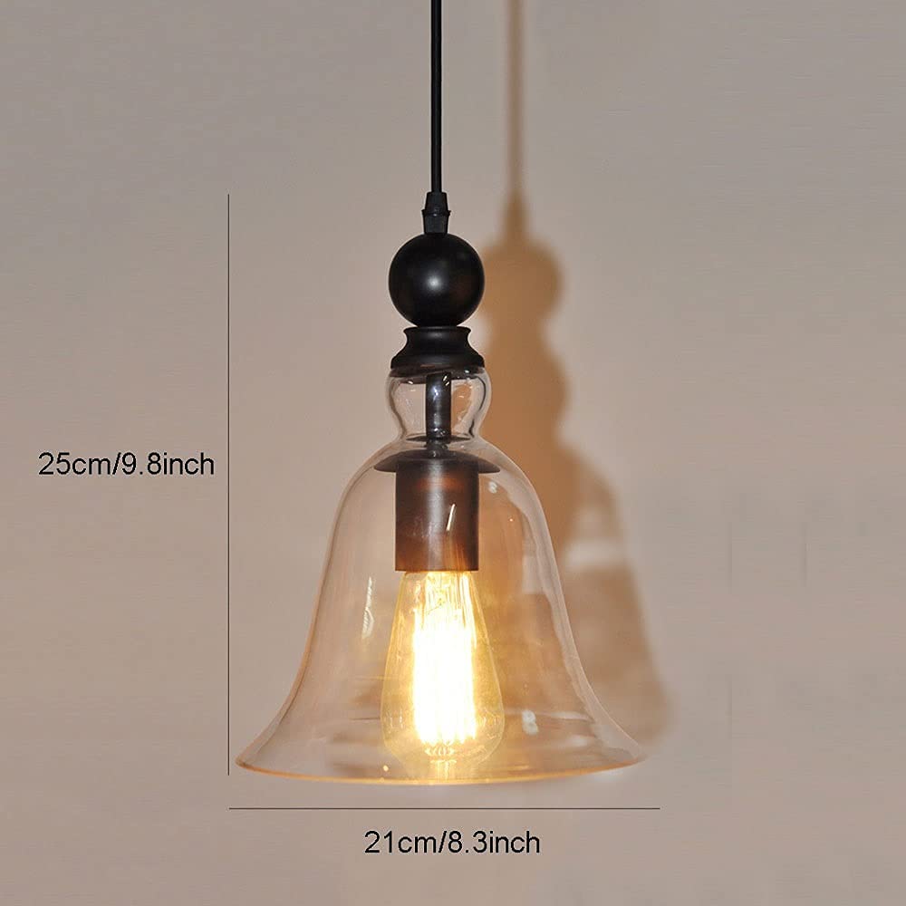 Rustic Glass Pendant Light