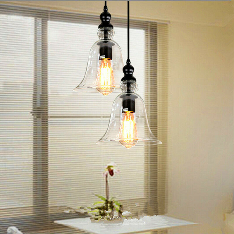 Rustic Glass Pendant Light