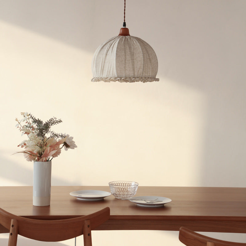 Linen Cotton Vintage Pendant Lights