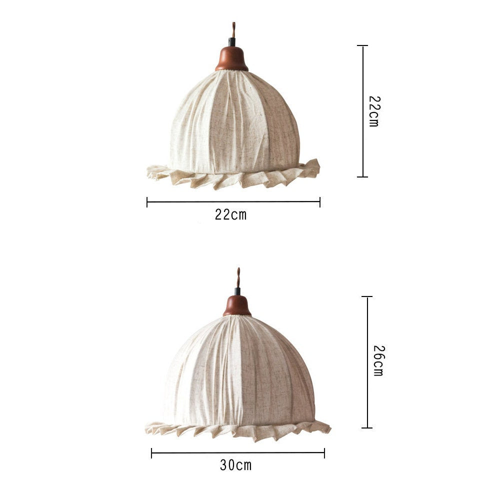 Linen Cotton Vintage Pendant Lights