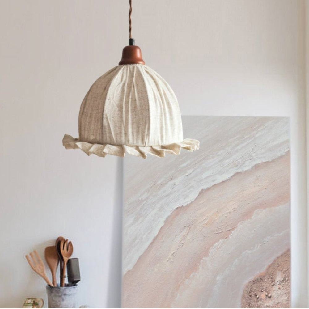 Linen Cotton Vintage Pendant Lights