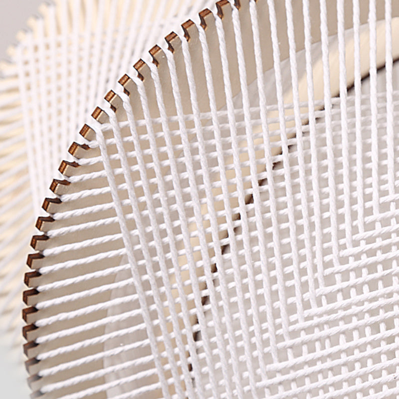 Mid-Century Scandinavian Wood Pendant Lights