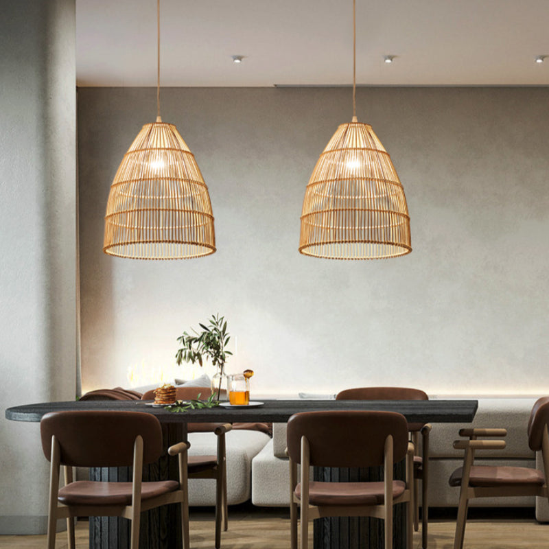 Idyllic Rattan Pendant Lighting