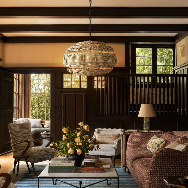 Wicker Woven Pendant Lampshades Rattan Pendant Light