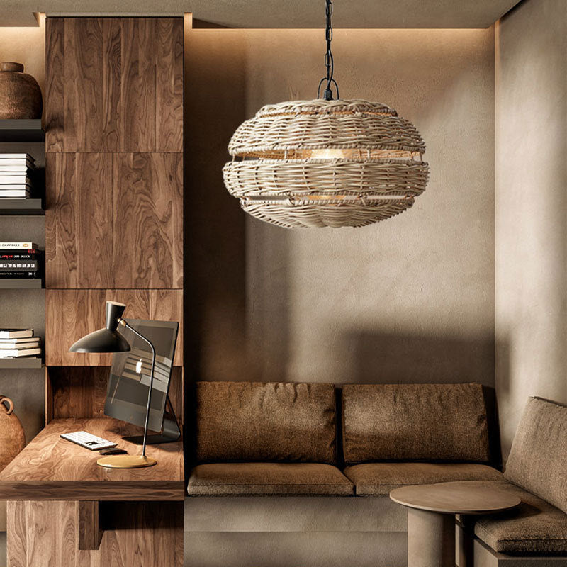 Wicker Woven Pendant Lampshades Rattan Pendant Light