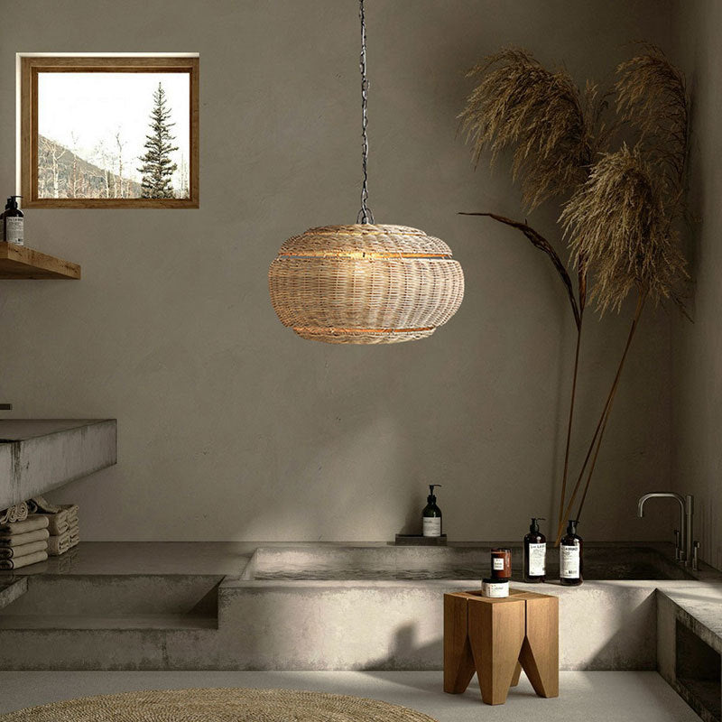 Wicker Woven Pendant Lampshades Rattan Pendant Light