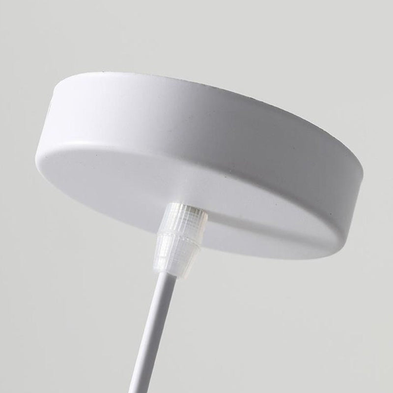 Nordic White Fabric Pleated Pendant Lighting