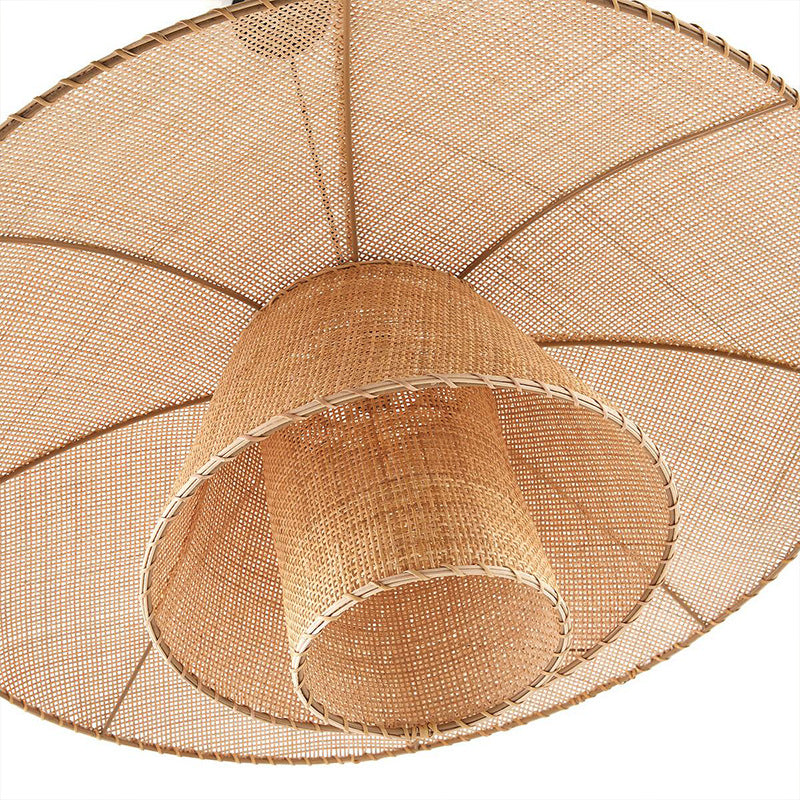 Vintage Rattan Layers Pendant Lights Home Decor