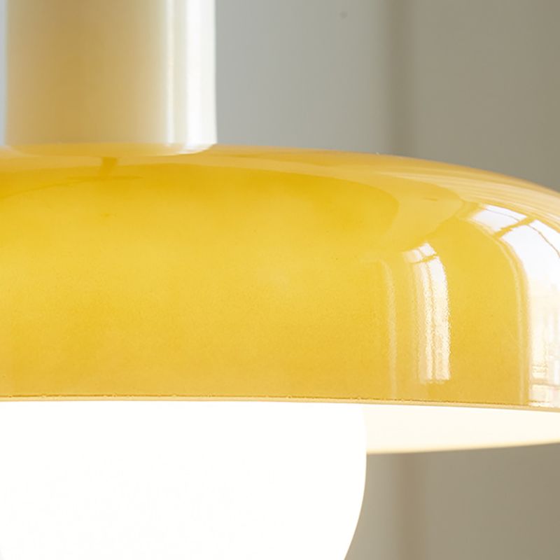 Modern Colorful Glass Shade Pendant Light