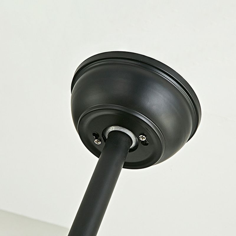 Contemporary Ceiling Fan Light Fixture Wooden LED Ceiling Lamp 42''