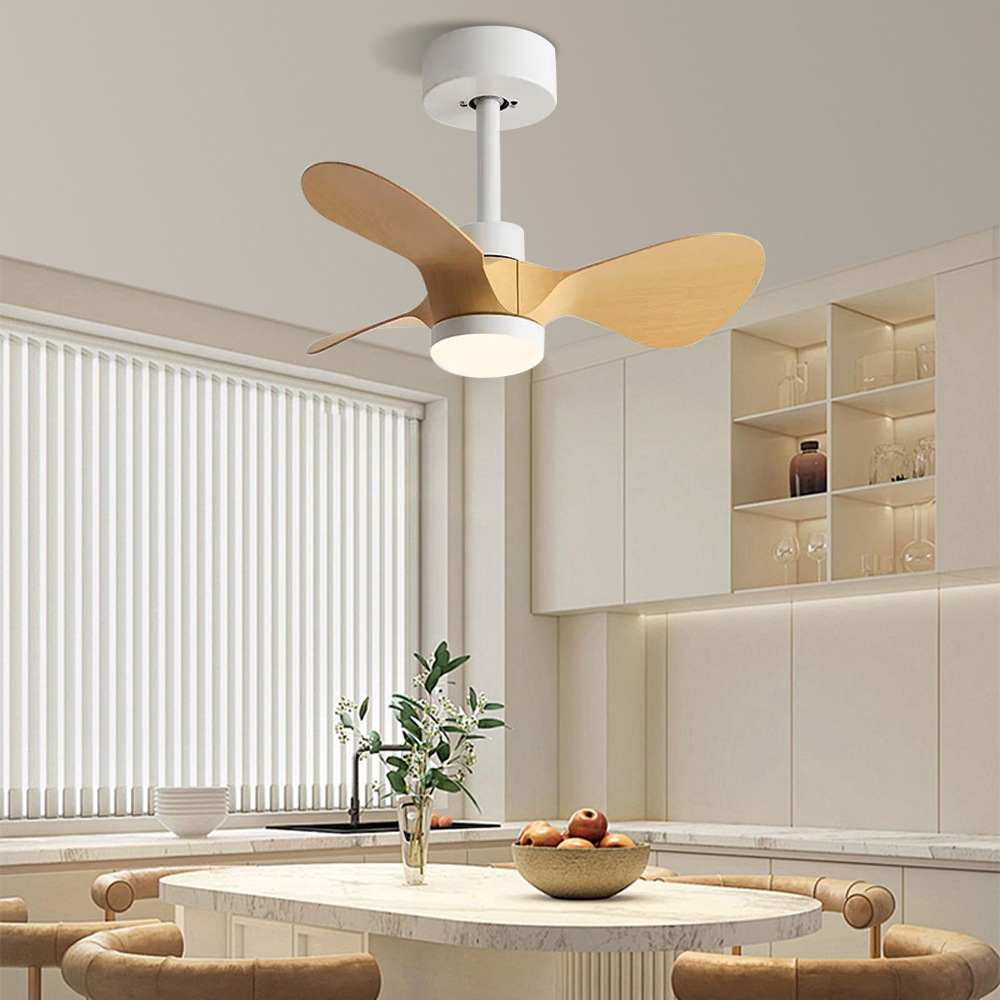 Metal Ceiling Fan Kid Style Single-Light 24''