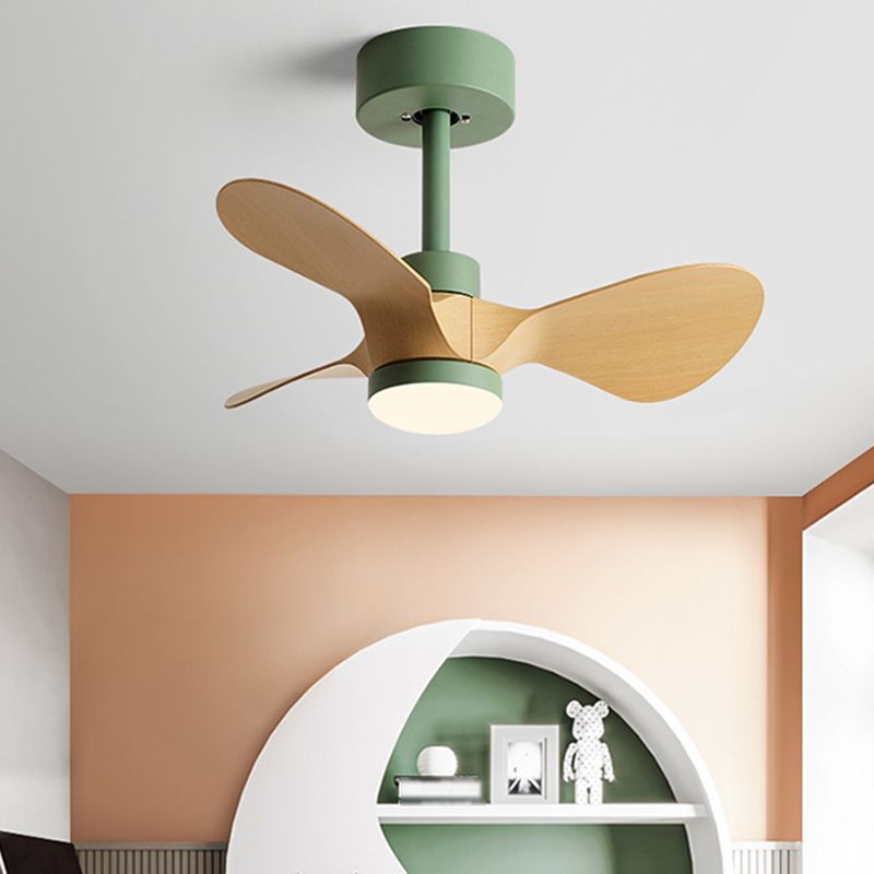 Metal Ceiling Fan Kid Style Single-Light 24''