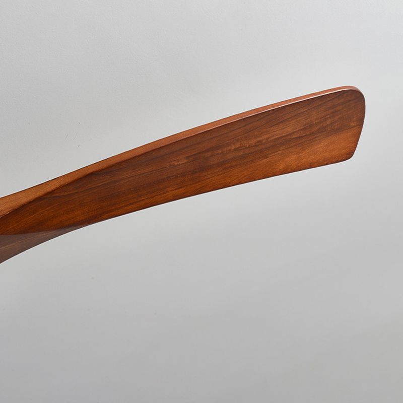 Nordic Wooden Ceiling Fan Light Fixture Minimalist LED Ceiling Lamp for Bedroom