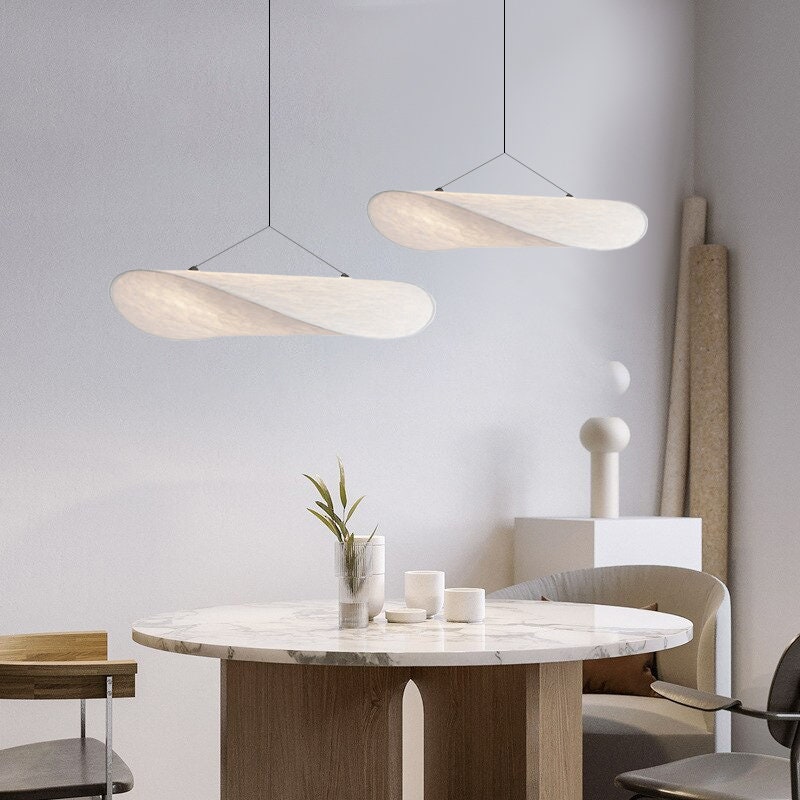 Modern Design Silk Pendant Light for Living Room