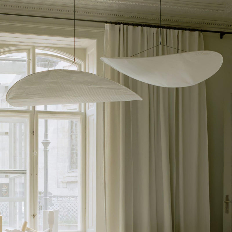 Modern Design Silk Pendant Light for Living Room