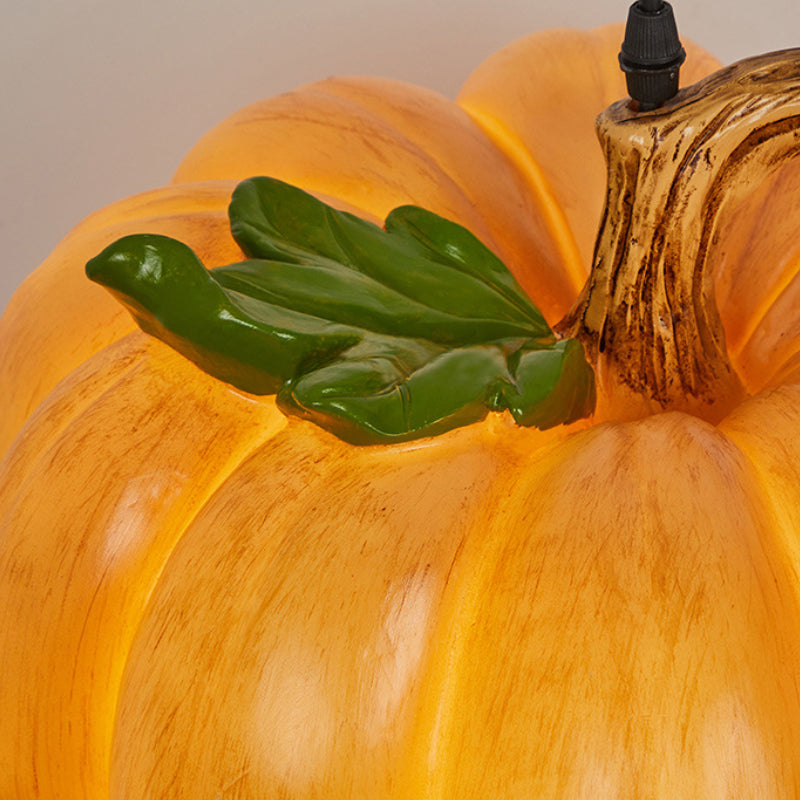 Pumpkin Pendant Lights Resin Vintage Lampshade