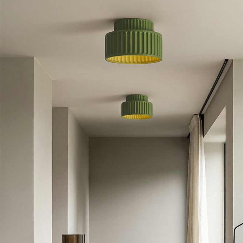 Vintage Style Semi Flush Mount Ceiling Light