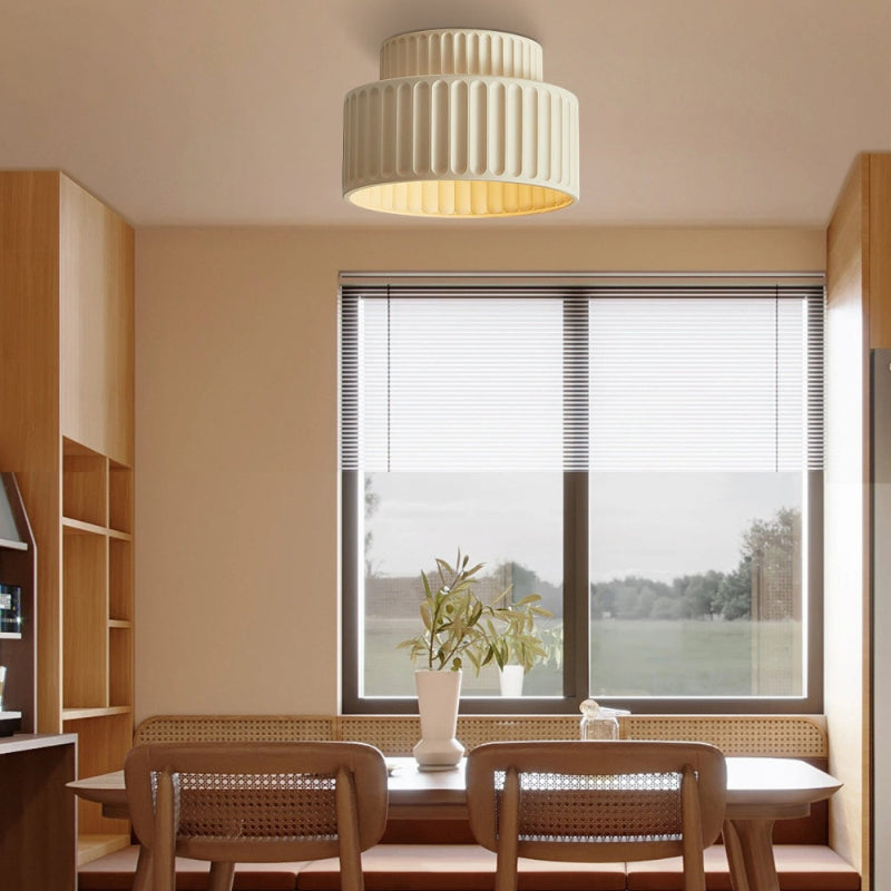 Vintage Style Semi Flush Mount Ceiling Light