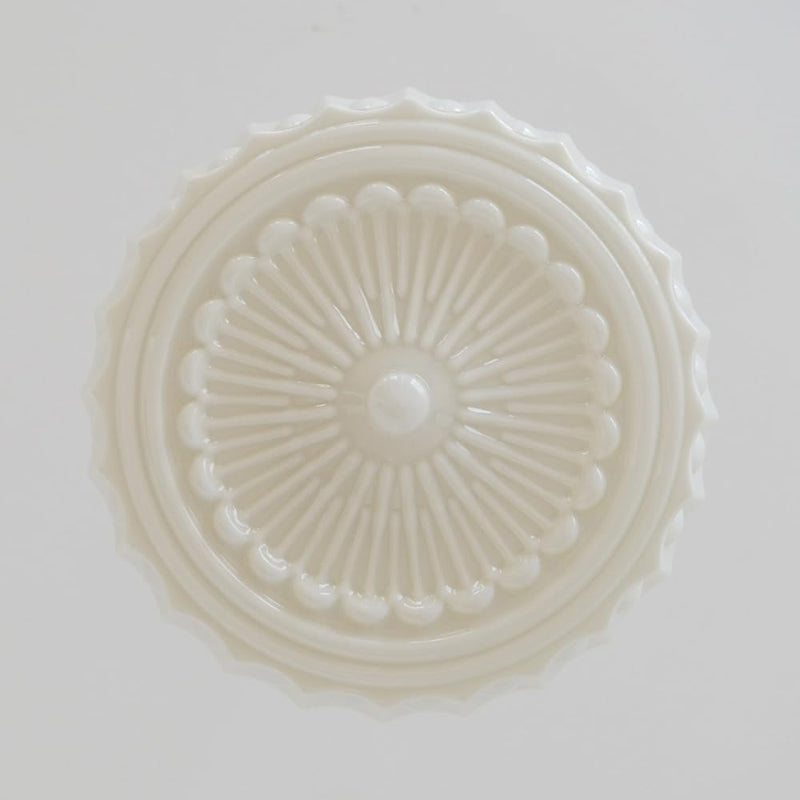 Art Vintage Dome White Ceiling Light
