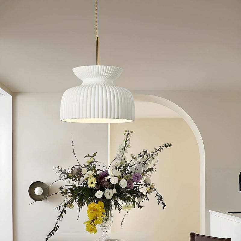 Modern Dome Pendant Light Resin Shade