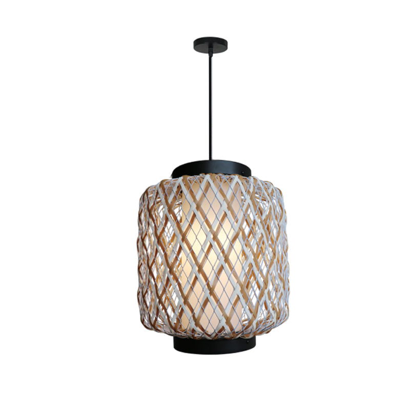 Outdoor Waterproof Lantern Rattan Pendant Lights
