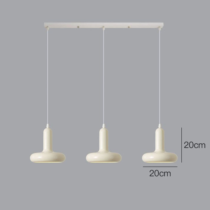 Three-head Metal Pendant Lights Dining Table Lamp