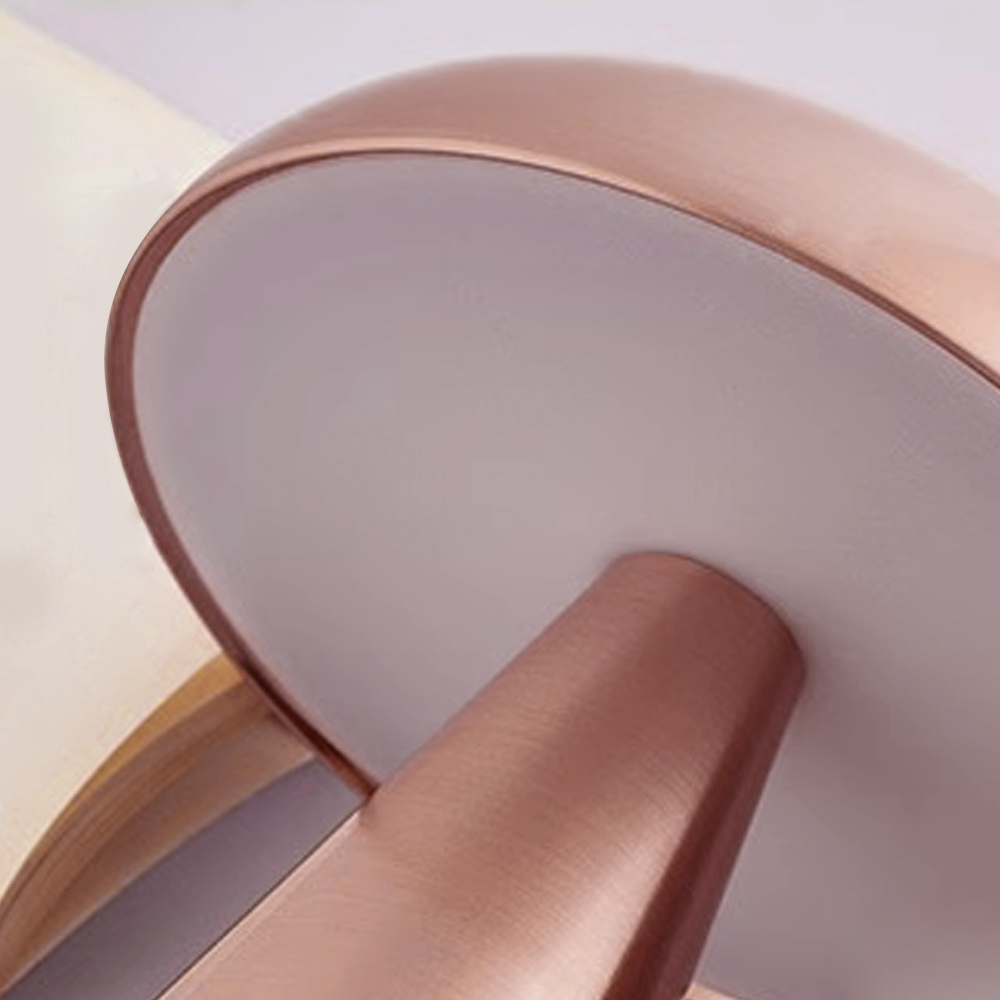 Portable Rechargeable Desk Lamp Metal Bedside Mushroom Lamp