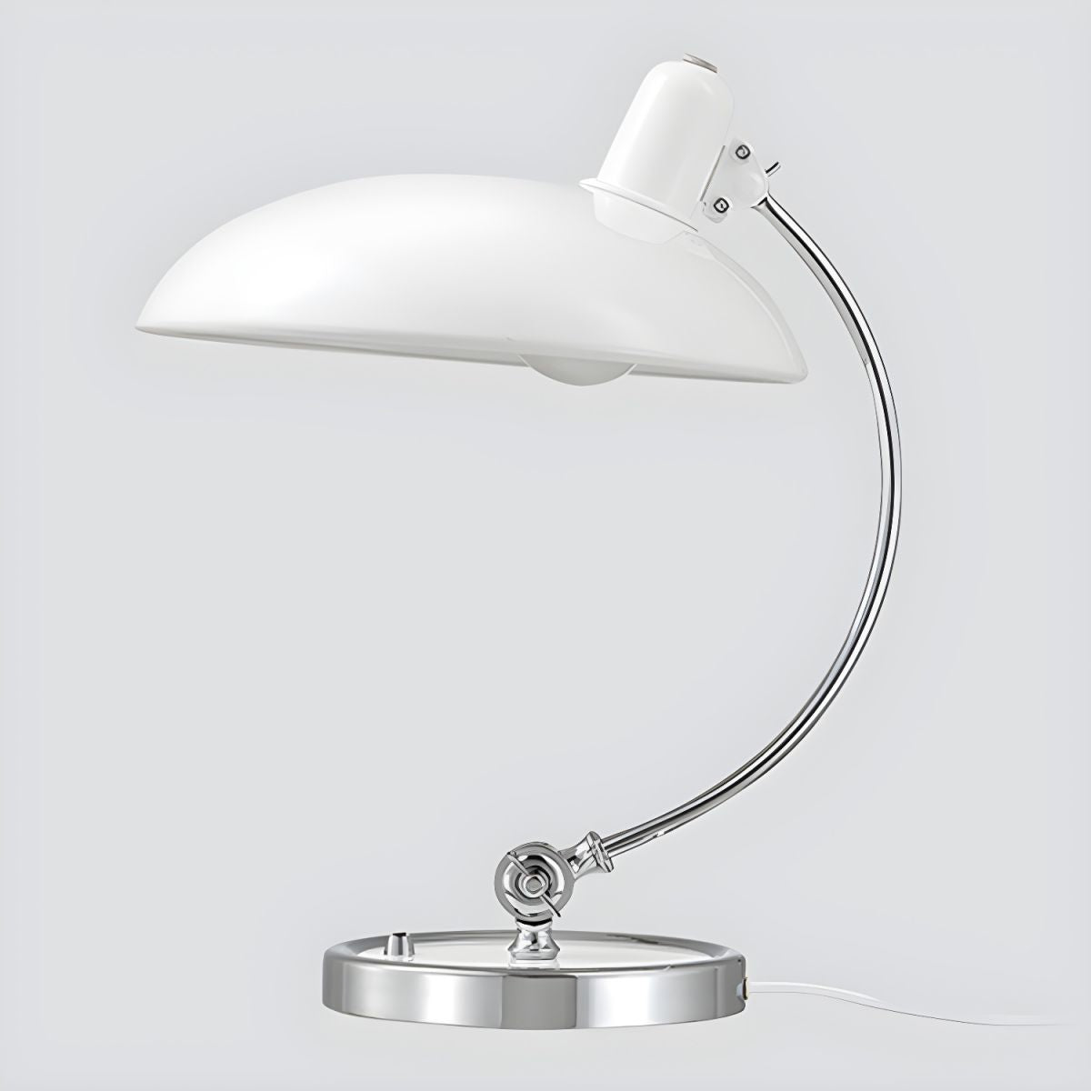Modern Dome Light Metal Single Light Table Lamp