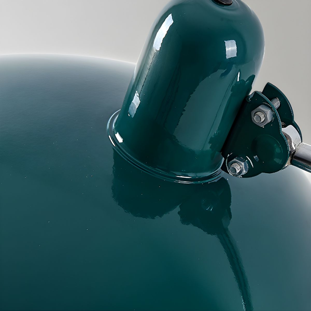 Modern Dome Light Metal Single Light Table Lamp