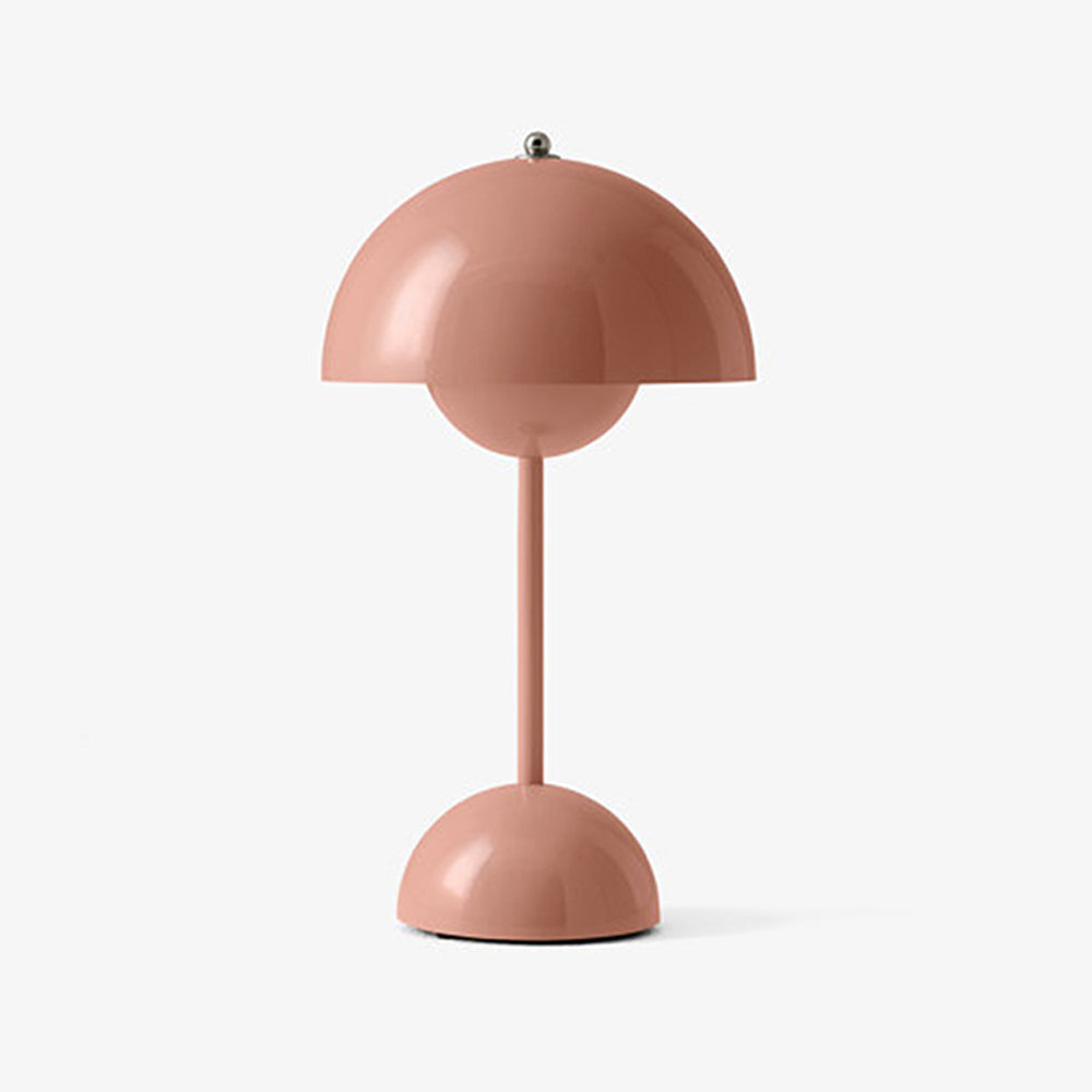 Danish Design Flowerpot Table Lamp Mushroom Metal Desk Lamp