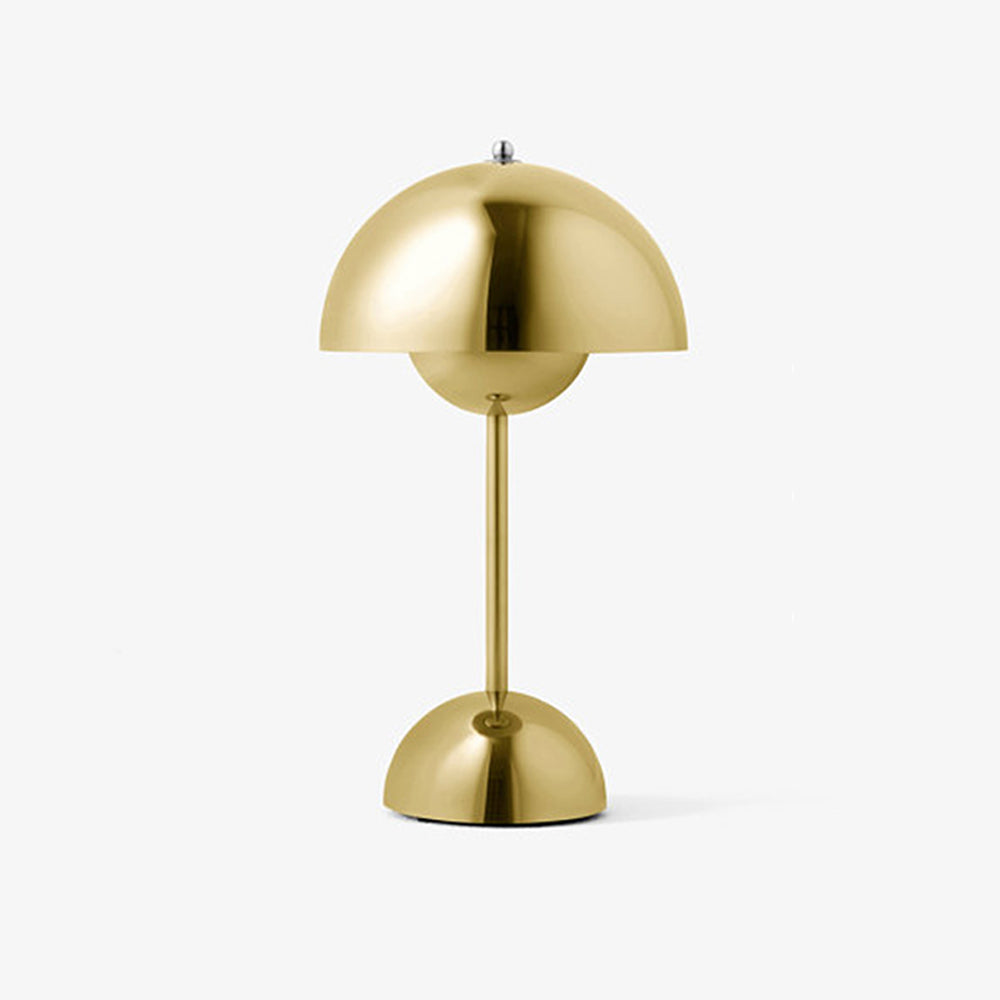 Danish Design Flowerpot Table Lamp Mushroom Metal Desk Lamp